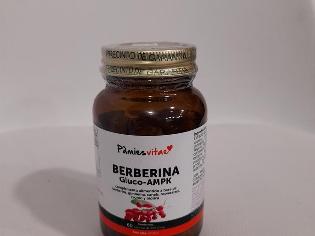 BERBERINA GLUCO-AMPK. 60 CAPSULAS. 