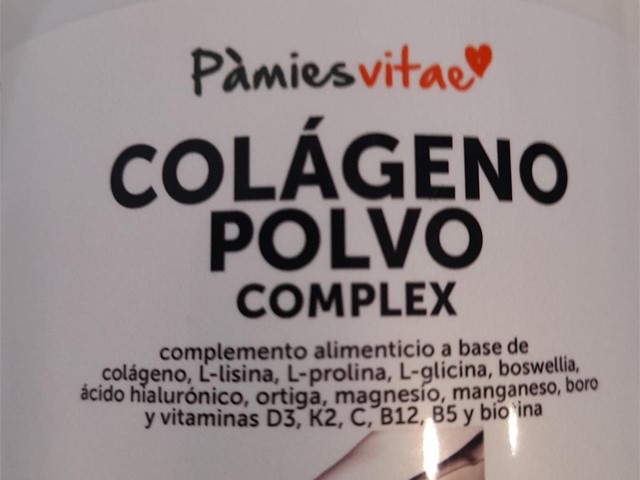 COLÁGENO POLVO COMPLEX. 