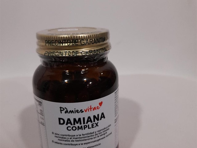 DAMIANA COMPLEX. 60 CAPSULAS 