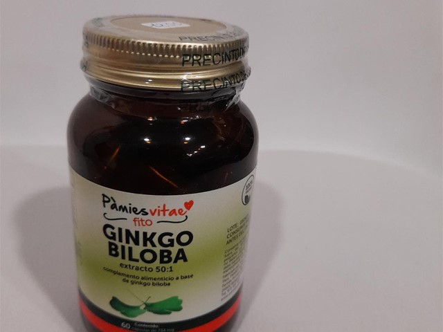 GINKGO BILOBA. 60 CAPSULAS 