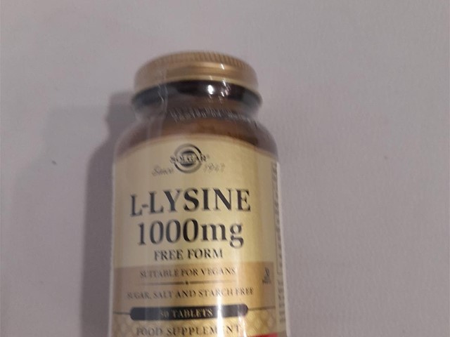 L-LYSINE 1000MG. 50 COMPRIMIDOS.