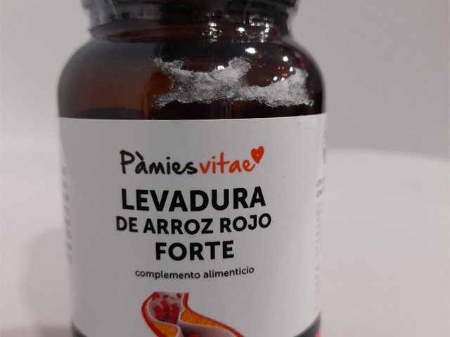 LEVADURA DE ARROZ ROJO FORTE. 60 CAPSULAS 