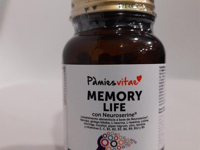 MEMORY LIFE CON NEUROSERINE. 60 CAPSULAS. 