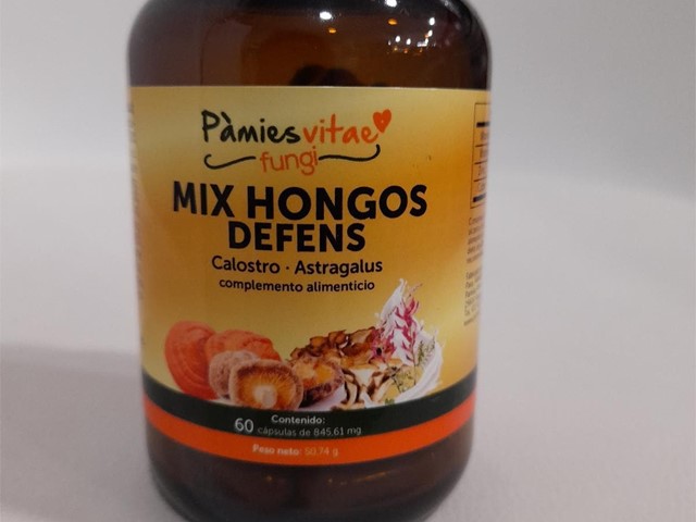 MIX HONGOS DEFENS. 60 CAPSULAS 