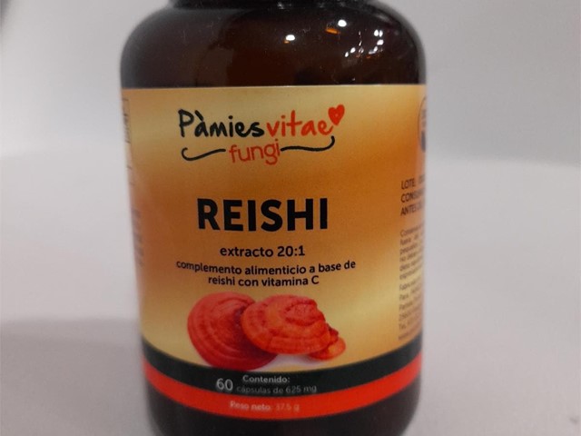 REISHI. 60 CAPSULAS. 